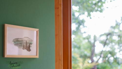 Ferienwohnung Grüne Auszeit mit Kaminofen und Terrasse - Foto 3