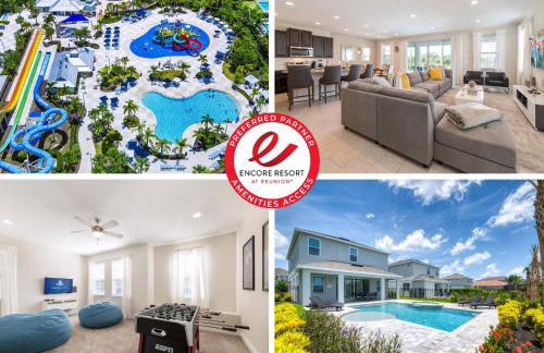 Charming Home With Private Pool Near Disney With Water Park & Resort Access At Encore Resort - 7489Mr - Foto 1