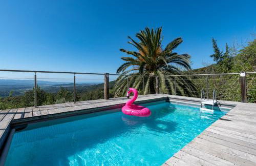 Alta Vista , villa avec piscine privée et vue exceptionnelle près d'Ajaccio - Foto 33