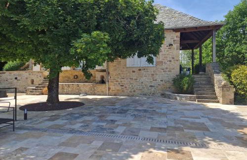 Villa les Hauts du Lot, Piscine, nature, calme - Photo 8