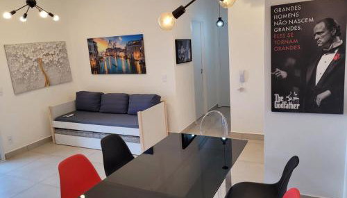 Apogeo Vista linda 2 dormitórios garagem AC Wi-Fi - Foto 4