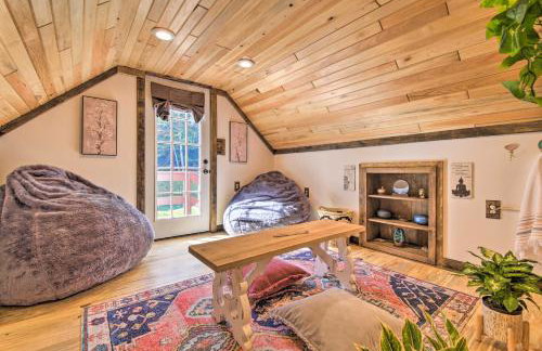 Trout Ponds and Sauna Unique Log Cabin in Freedom - Foto 21