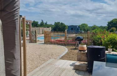 Petite maison bretonne 2 personnes accès piscine - Foto 9