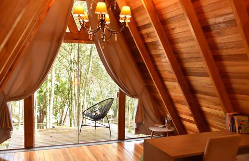 Cabana com lareira, hidro, cavalos e piscina - Foto 33