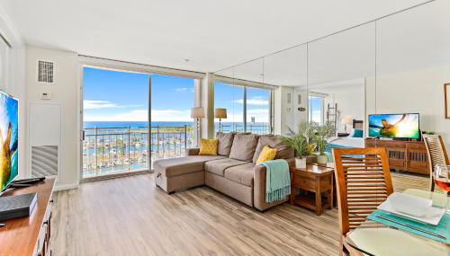 Stunning 1BR Ocean View Condo at Ilikai Marina - Foto 2