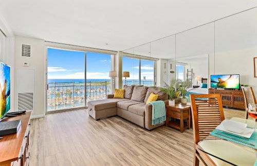 Stunning 1BR Ocean View Condo at Ilikai Marina - Foto 2