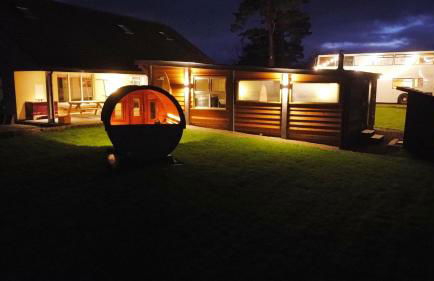 Sleeps 18 Double Decker Bus Hot Tub Sauna Cinema Pets - Foto 24