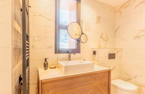 Appart chic avec SPA, parking et WIFI - Les Arcs 1800 - FR-1-352-96 - Foto 12