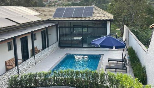 Recanto Cajarana Atibaia - piscina aquecida, linda vista - Foto 5