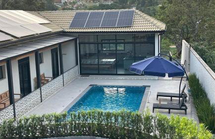 Recanto Cajarana Atibaia - piscina aquecida, linda vista - Foto 5