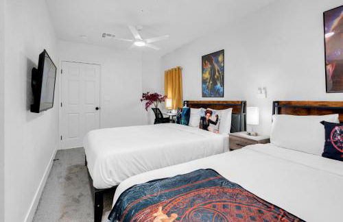 8BR 5BA SuperHero Retreat-King Beds, BBQ, Hammock, Firepit, MiniGolf, WorkSpace - Foto 21