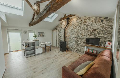 Grange Rénovée 5 personnes-Gîte Le 411 - Foto 12