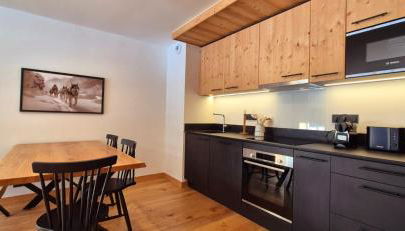 Le Flocon B - Appartement Cosy au pied des pistes - Foto 5, stove, dishwasher, toaster