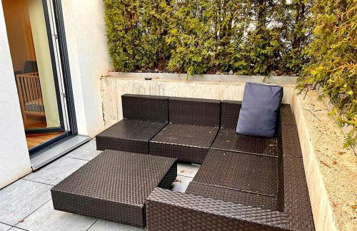 Apartments bei Playmobil EG,130m2,große Terassen,24h Self Check-in, free Parking - Foto 13