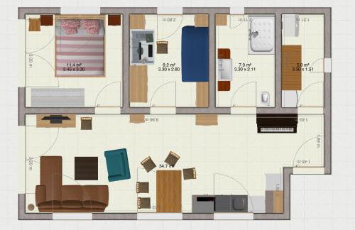 Blaues Ferienhaus Wernigerode - Foto 9