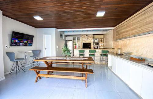 Casa Completa 6 Suíte e 1 Quarto, Piscina e Gourmet - Foto 39