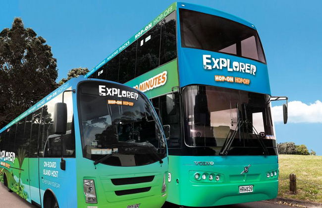 Autobús turístico Explorer en Waiheke - Foto 3