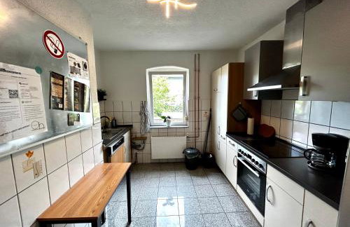 OhPardon! GAILDORF - Monteurwohnung im EG, Einzelbetten, Loggia & Garten - Foto 12