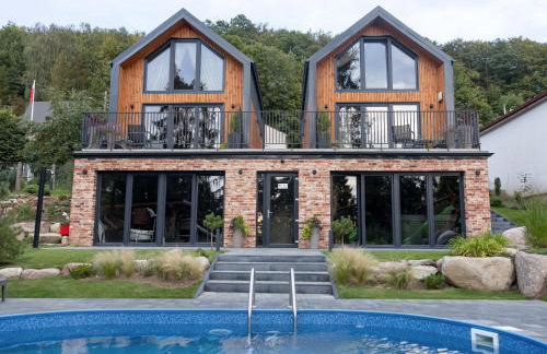 Ostoya Zawory na wyłączność - 2 domki, salka, strefa relaksu, basen zewnętrzny - Foto 11