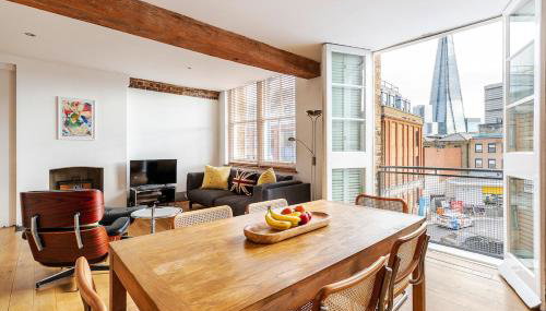 Trendy flat in Borough, Southwark with view of Shard - Foto 1