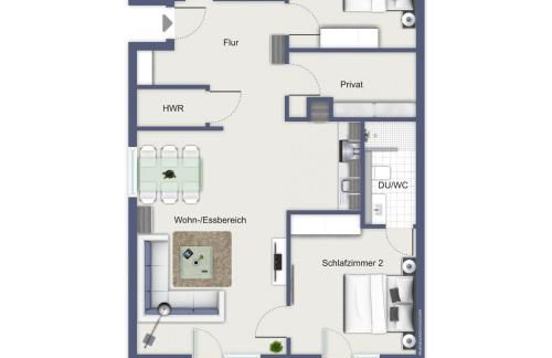 Haus am Wald Wohnung Meer - Foto 20