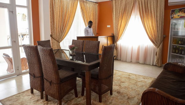 Sala de estar do lobby