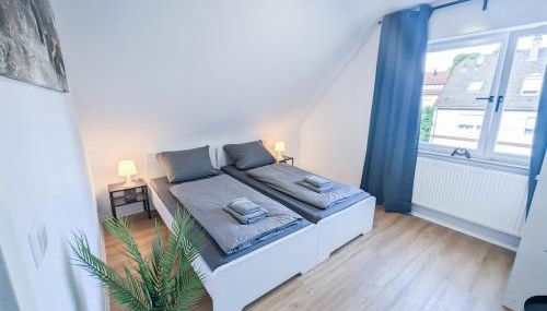 ALFA Stuttgart 3 Zimmer 6 Betten Apartment Wasen MercedesBenz MHP Arena l Bad I Küche l WIFI & SmartTV l 3BR & 6 Beds l Bathroom l Kitchen - Foto 3