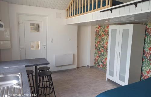 Maisonnette indépendante 4 personnes jardin terrasse - Foto 9