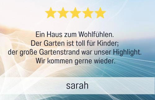 Ferienwohnung KIEK RUT - Familienzeit, Gartenstrand, Wallbox & Sauna, zusätzlicher Loft - Foto 4