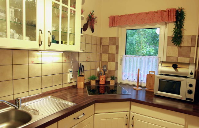 Attraktives Ferienhaus mit Kamin in Waltershausen - Foto 4