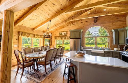 Private Luxury Log Cabin - Foto 23