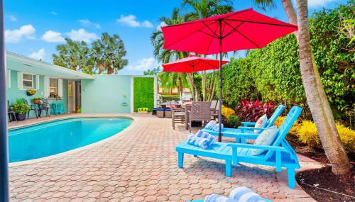 Chic 4BR Htd Pool, 5 min to beach, PAC-MAN, Games - Foto 3