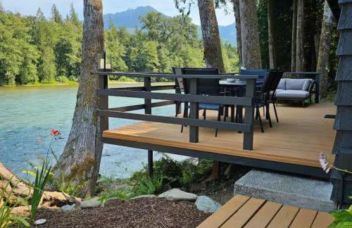 North Cascades Riverhouse retreat - hot tub, sauna - Foto 25