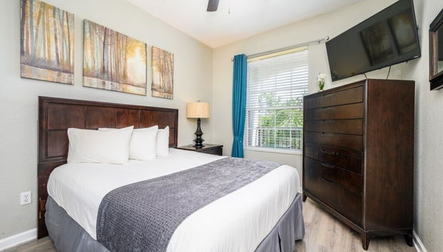 Epic Universe Beautiful Condo, Vista Cay, Orlando-3026 - Foto 5, Quarto