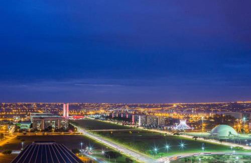 Ed Saint Moritz, Flat 01 com Garagem, SHN no Coração de Brasília - Foto 39