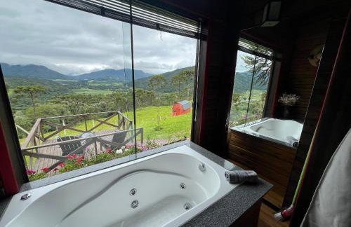 Chalés incríveis com banheira de hidromassagem e vista encantadora - Photo 110