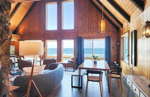 Ocean Front A Frame with Spectacular Views! Dog The Hidden Overlook - Foto 11