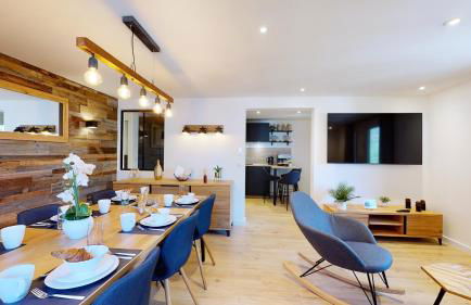 Élégant et Moderne avec Vue Montagne au Coeur de Paradiski - Garage - 8pers - 90m2 - Sabaudinha - Foto 8