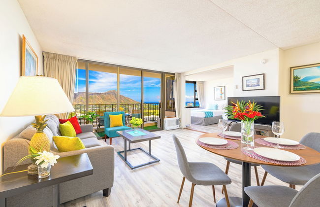 Diamond Head and Partial Ocean views with 2 Beds and Parking - Foto 64