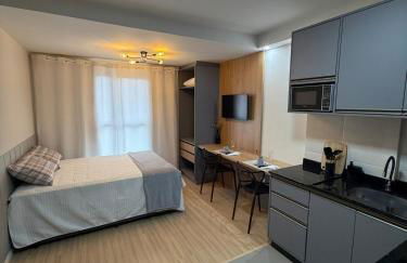 Studio aconchegante, moderno e completo - Foto 4