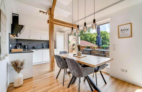 Neu! Auszeit an der "Grenzschleuse" - Stilvolle und geräumige FeWo - perfekt für Radfahrer und Familien - Foto 48