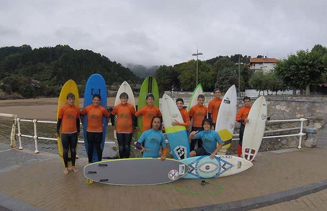 Curso de surfe em Mundaka - Foto 6