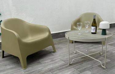 La terrasse : Appartement chic 2 chambres au coeur de Pau - Foto 11