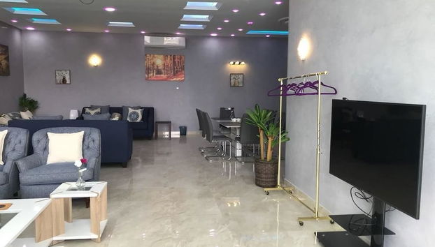 Sitzecke in der Lobby