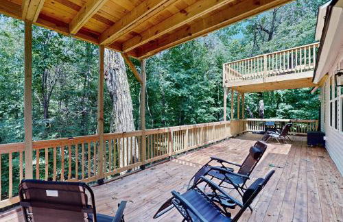 Forest Views and Grill! Lynchburg Treehouse Retreat - Foto 18
