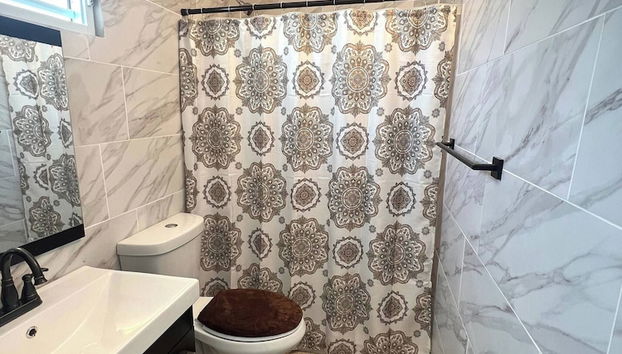 Douche de la salle de bain