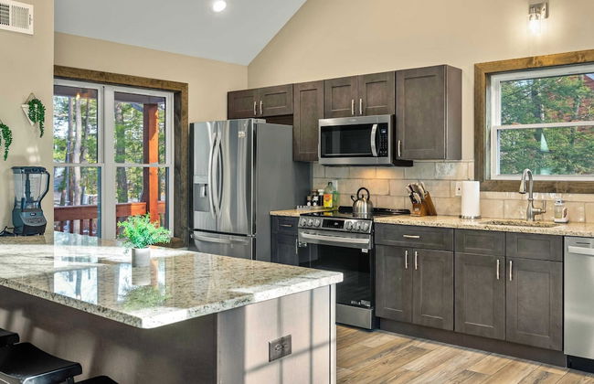 Lakeview Sunset Heaven Waterfront Escape + Private Dock Firepit + Game Room New Construction - Photo 14