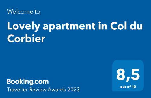 Lovely apartment in Col du Corbier- WIFI gratuit - Foto 17