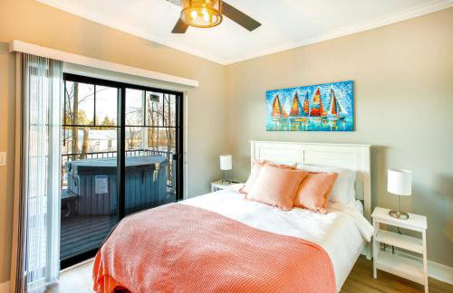 Hot Tub and Fire Pit Suttons Bay Home Near Wineries - Foto 21