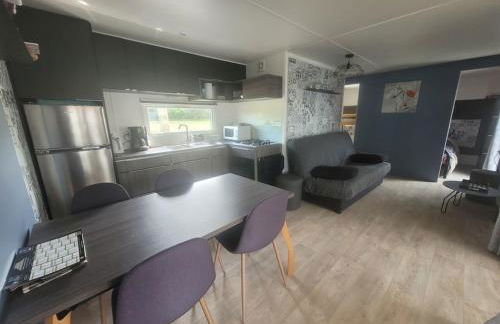 Mobil-home moderne avec piscine couverte, proche mer, 6 pers, animaux admis - FR-1-777-25 - Foto 3